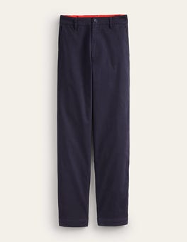 BODEN Barnsbury Chino Trousers in Navy