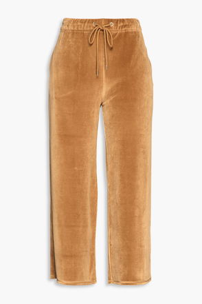 NILI LOTAN Stretch-cotton twill straight-leg pants