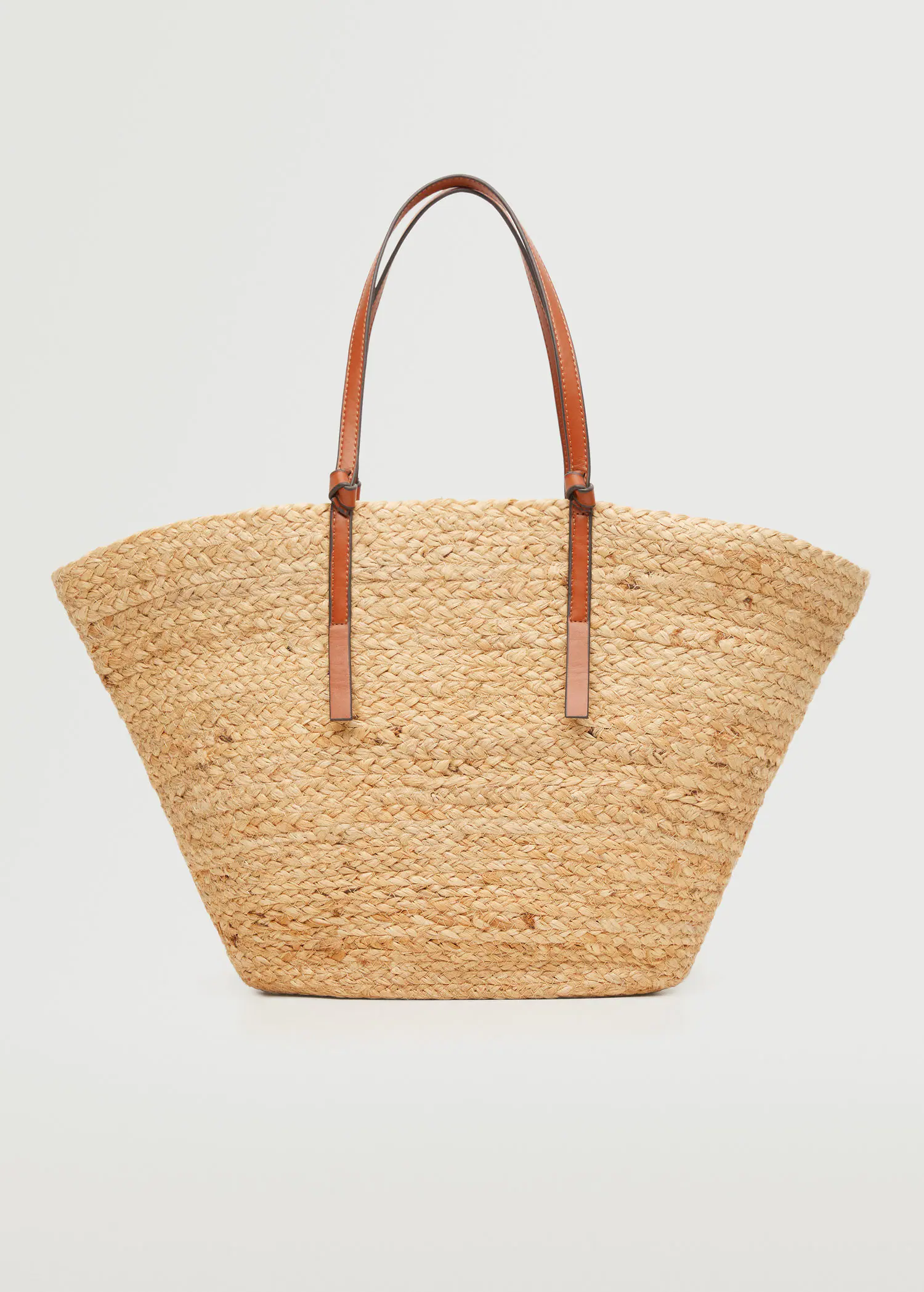 MANGO Jute Shopper Bag endource