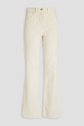 VICTORIA BECKHAM Cotton-corduroy bootcut pants