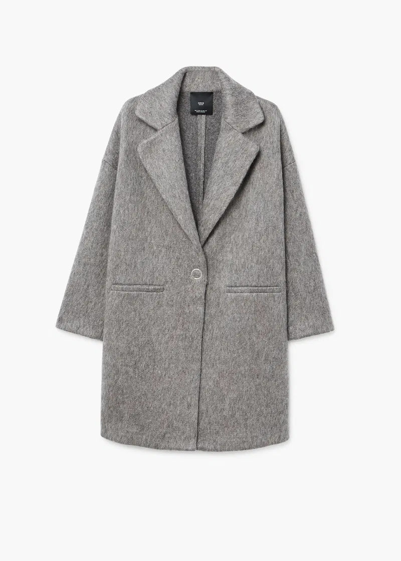 MANGO Unstructured Coat | Endource