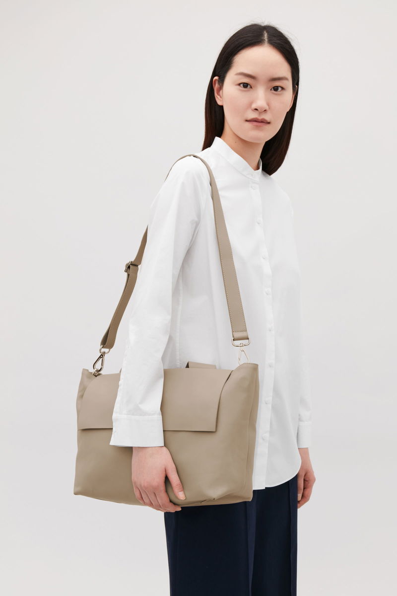 COS Leather Tote Bag | Endource