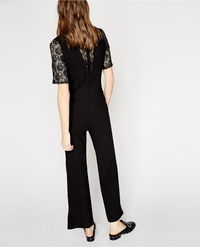 THE KOOPLES Jumpsuit with Lace Details | Endource