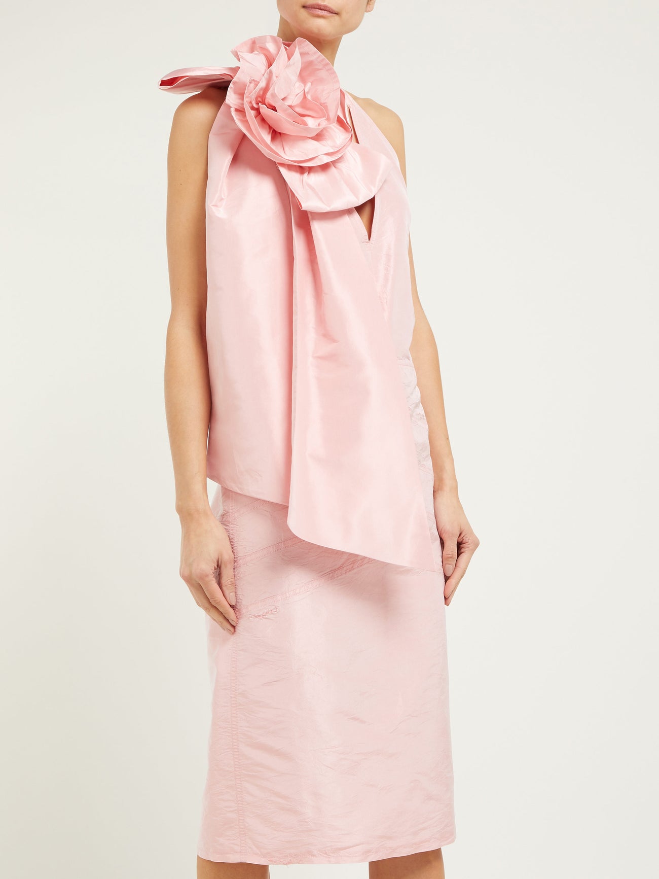 miu miu pink silk dress Silk mini dress Miu Miu Pink size 38 FR in Silk