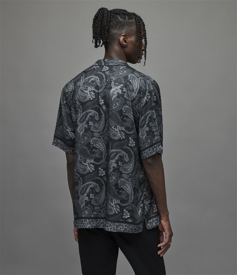 Zowie Paisley Print Relaxed Fit Shirt