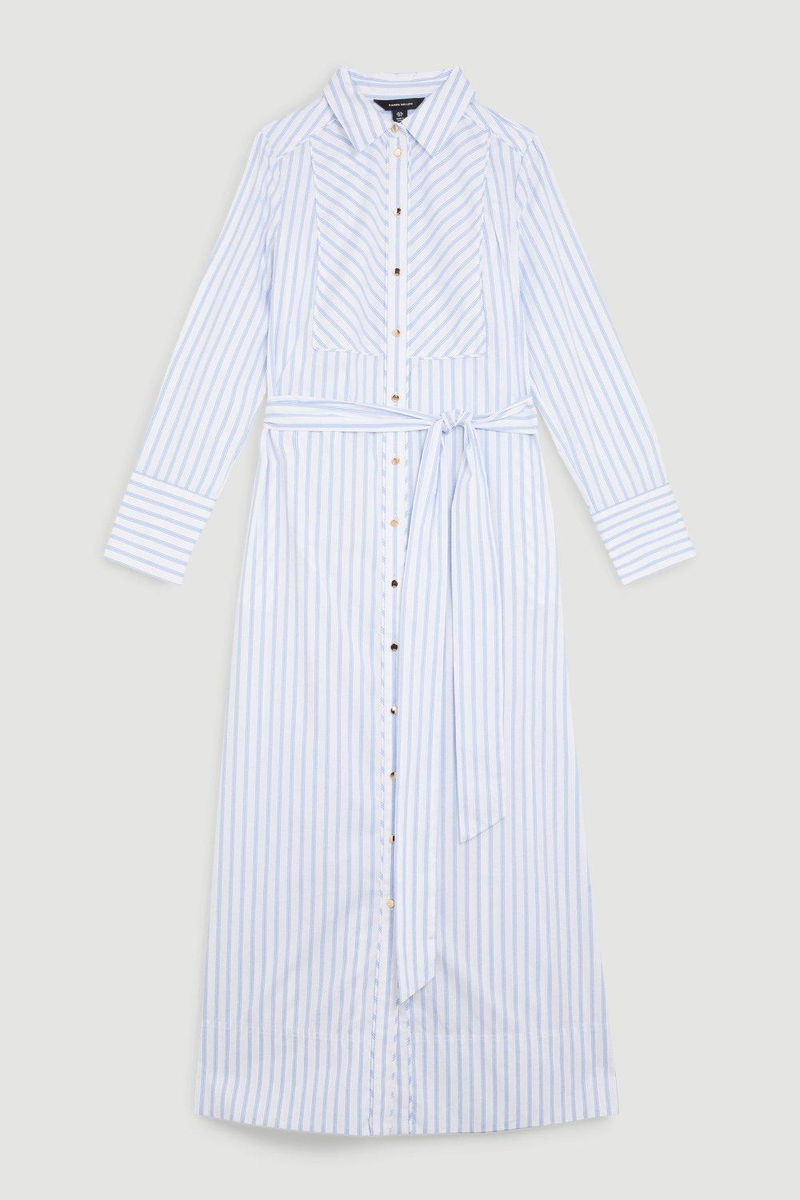 karen millen striped shirt dress KAREN MILLEN Stripe Linen Viscose Shirt Dress BNWT (RARE & COLLECTABLE)  1000034841111 on eBid United States