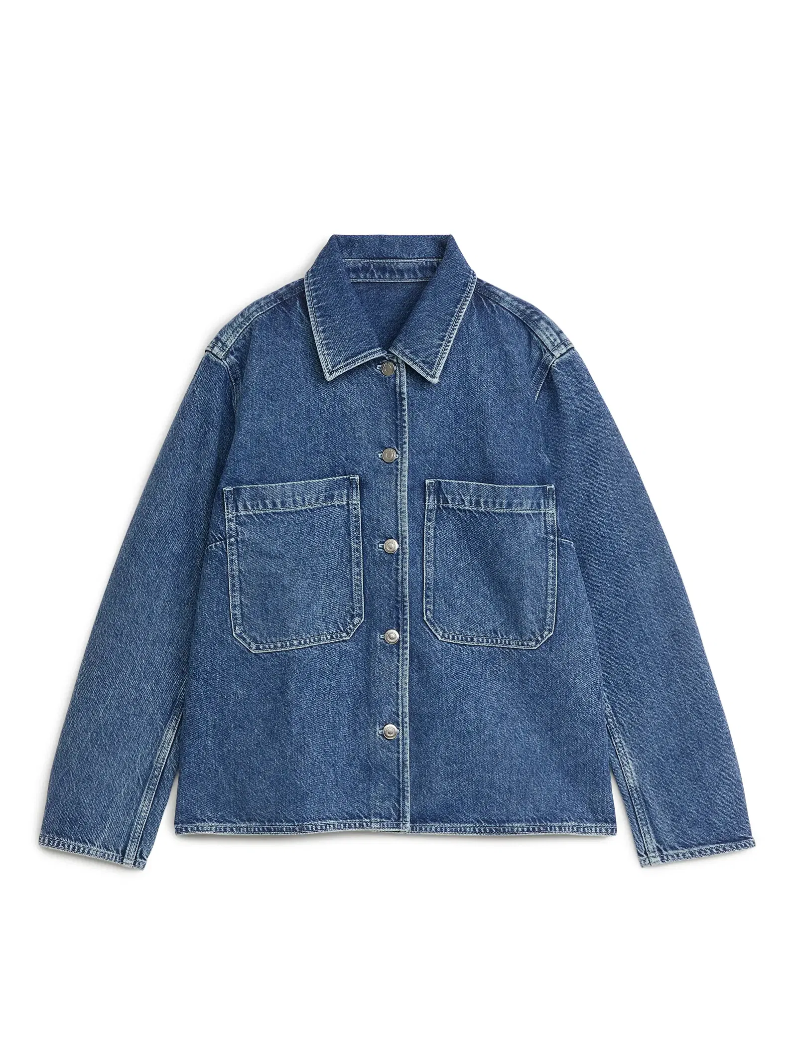 ARKET Denim Shirt in Blue | Endource