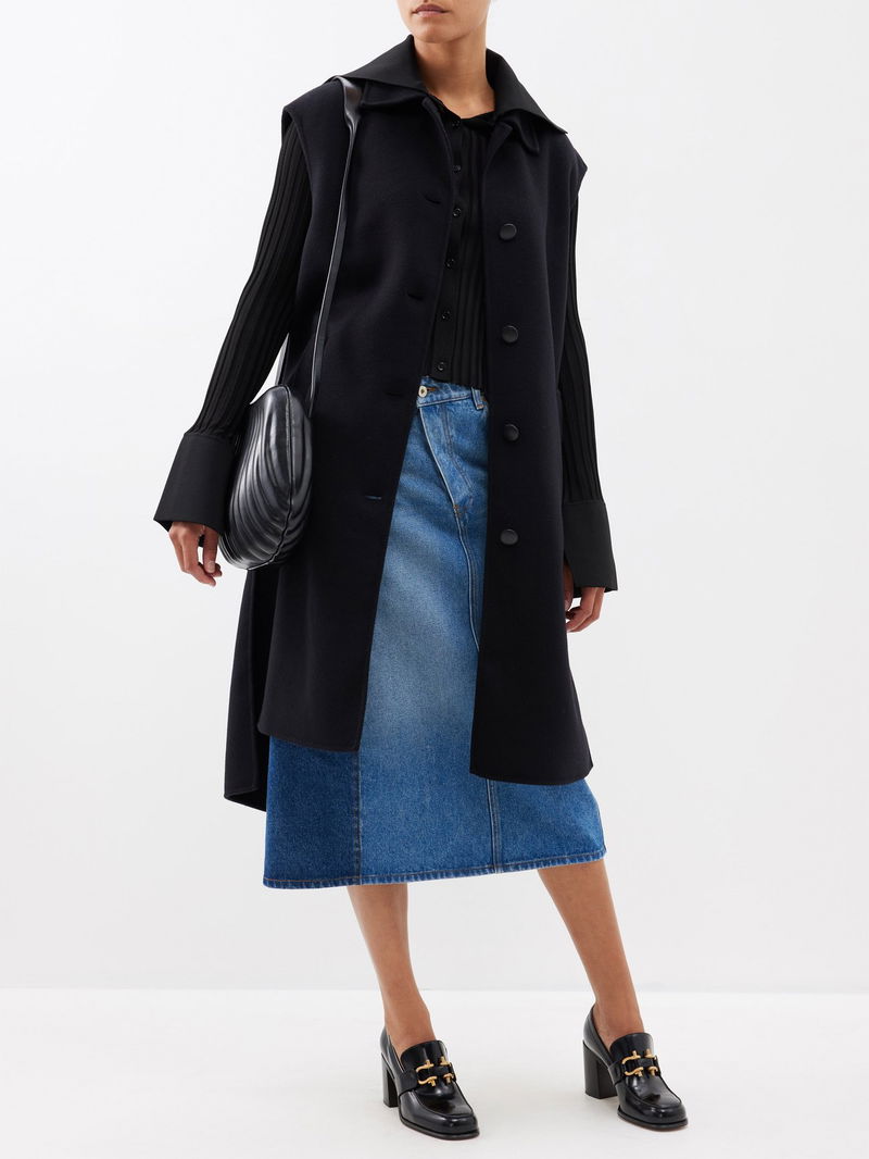 LEMAIRE Carlos Moulded-Leather Shoulder Bag endource