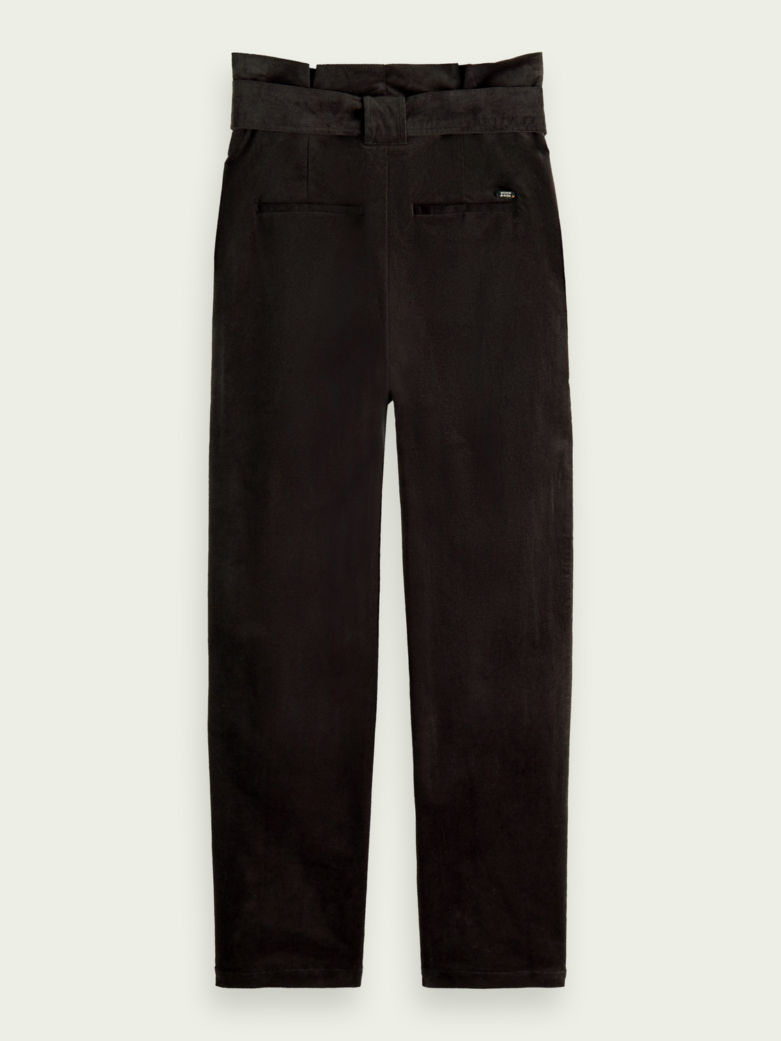 SCOTCH & SODA The Daisy High-Rise Paper Bag Trousers | Endource