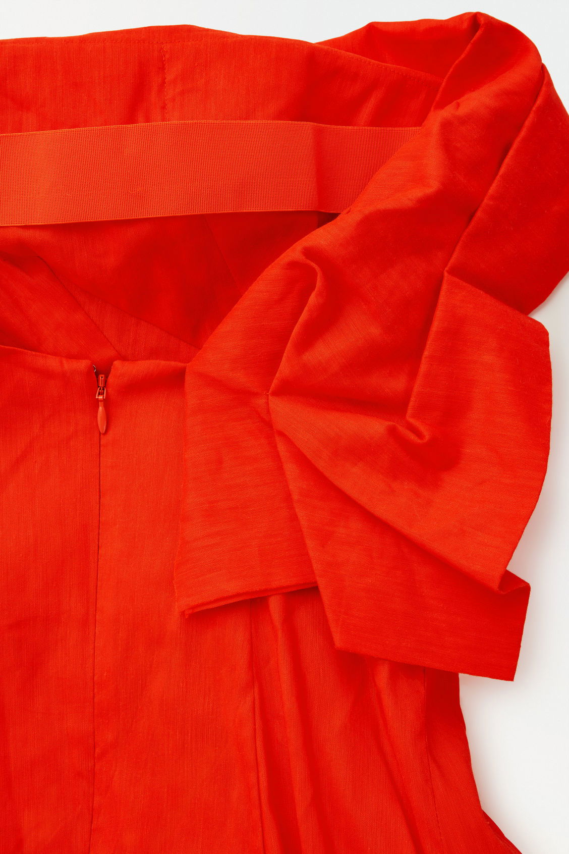 chinese dress ladies Orange Linen Clementine Maxi Dress