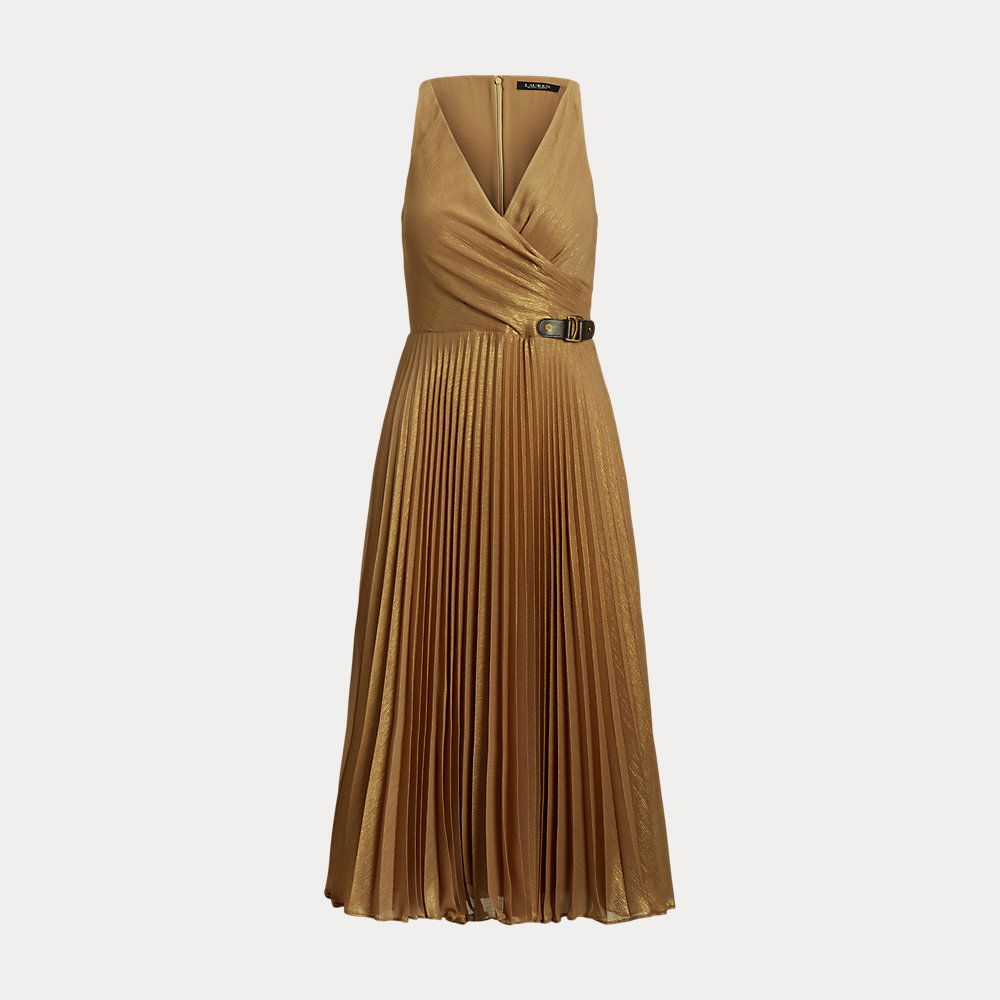 lauren ralph lauren pleated cocktail dress Ralph Lauren Pleated Velvet Cocktail Dress