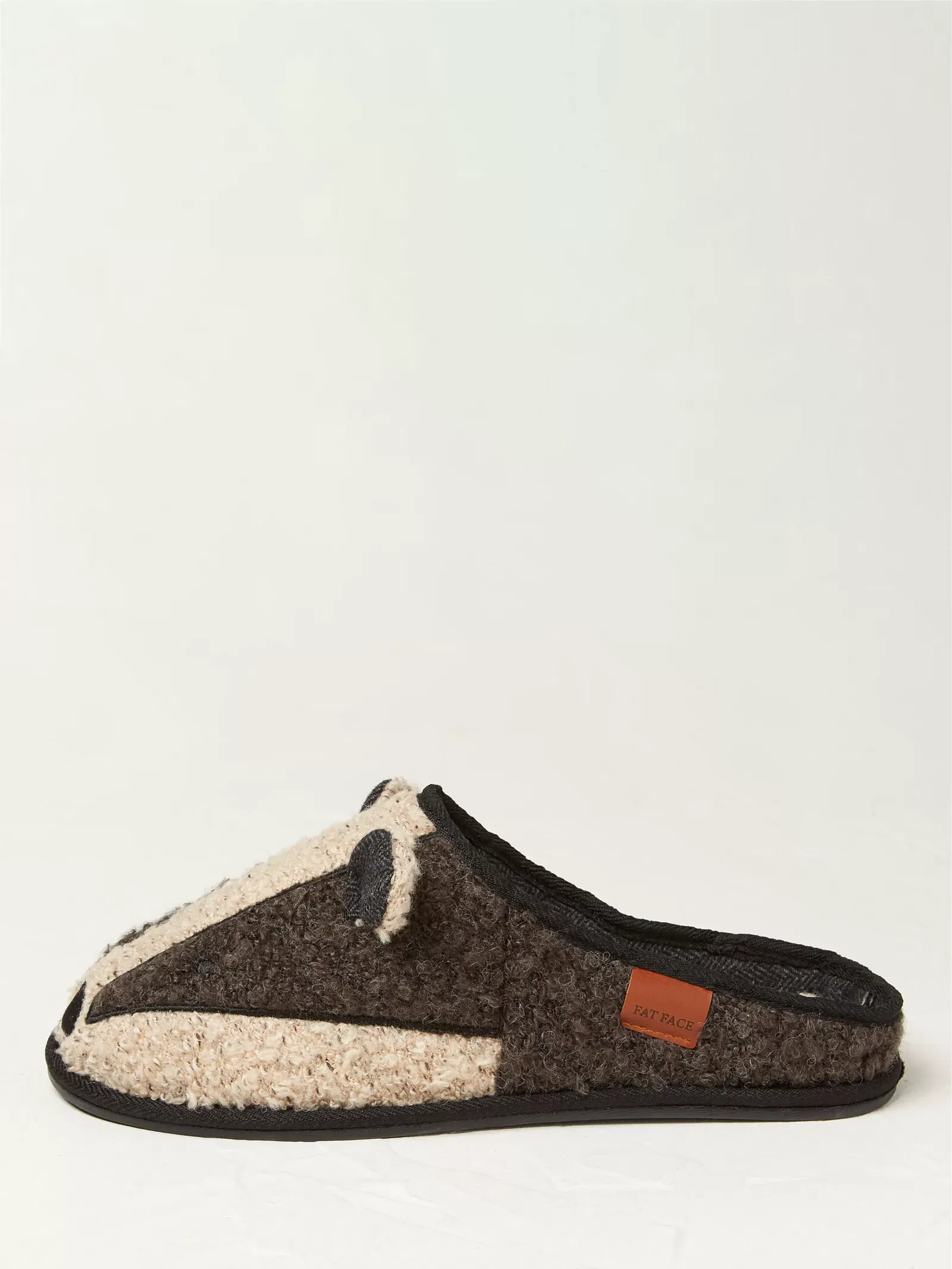 Shoes Fatface Mens Slippers FATFACE Boris The Badger Slippers Endource