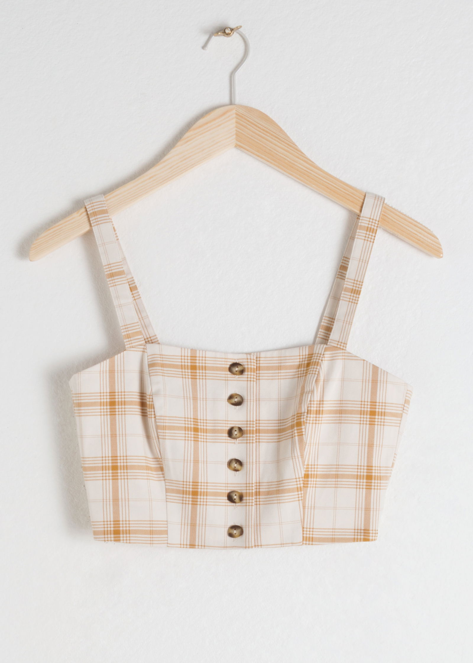 Plaid Corset Peplum Top – Infinite Goods