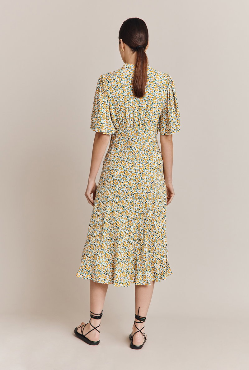 buttercup midi dress Buttercup Charm Midi Dress