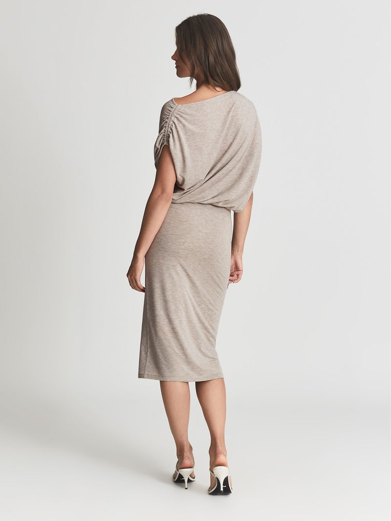 evelyn jersey midi dress Carnation Eyelet Evelyn Midi Dress