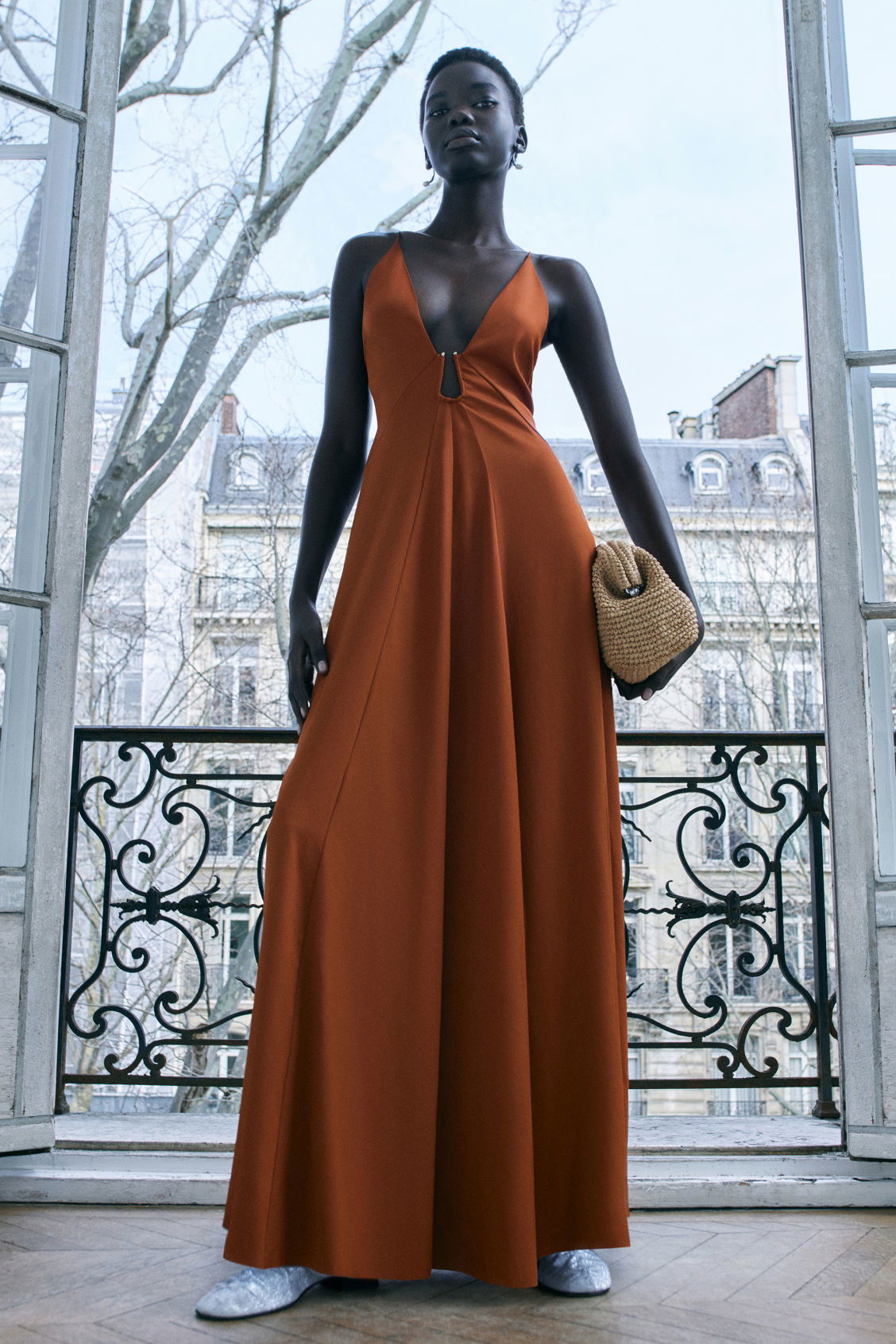 cos cut out dress COS The Cutout Slip Dress