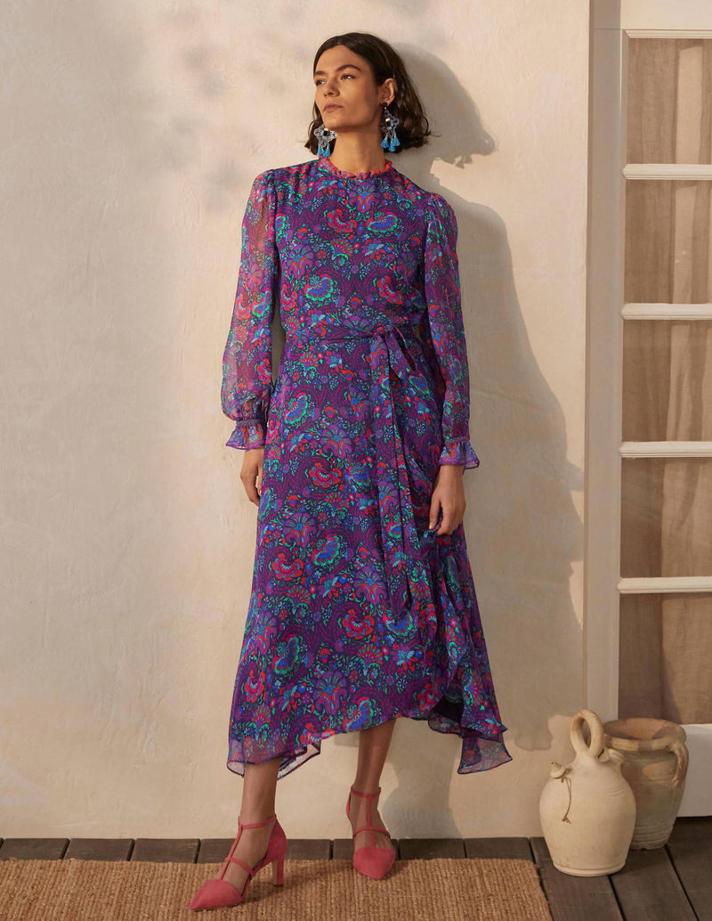 BODEN Saskia Silk Dress | endource