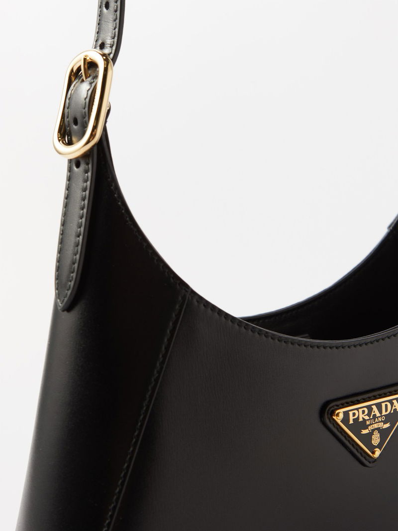 Prada Identity Logo Plaque Shoulder Bag, Designer code: 1BD263VIOO2DLN, Luxury Fashion Eshop