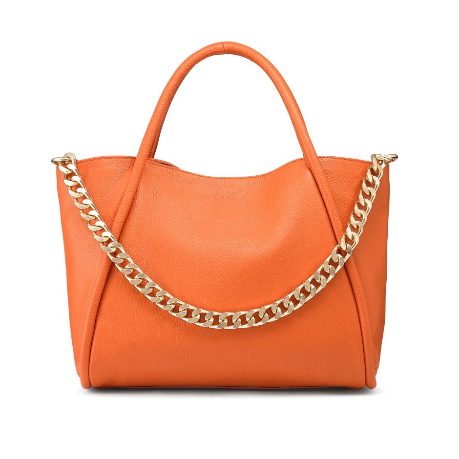 RUSSELL & BROMLEY Icon Chain East/West Grab Leather Bag Endource
