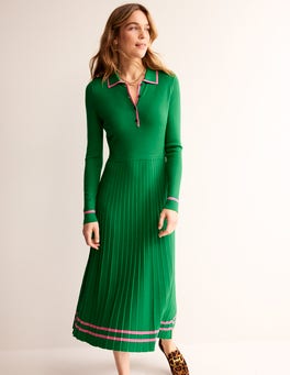missy empire metallic knit dress Ingrid Metallic Knit Maxi Dress - Bronze main image 0