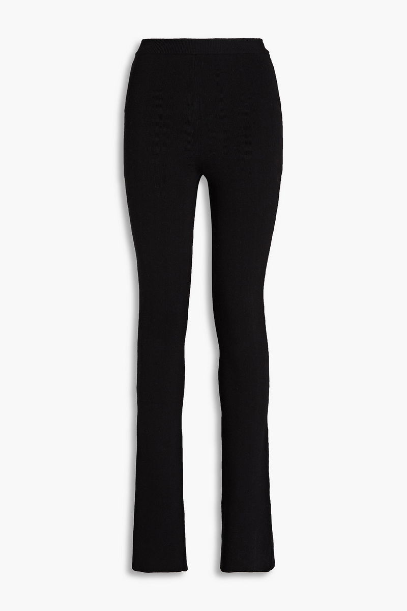 Rib knit silk leggings - Magda Butrym - Women