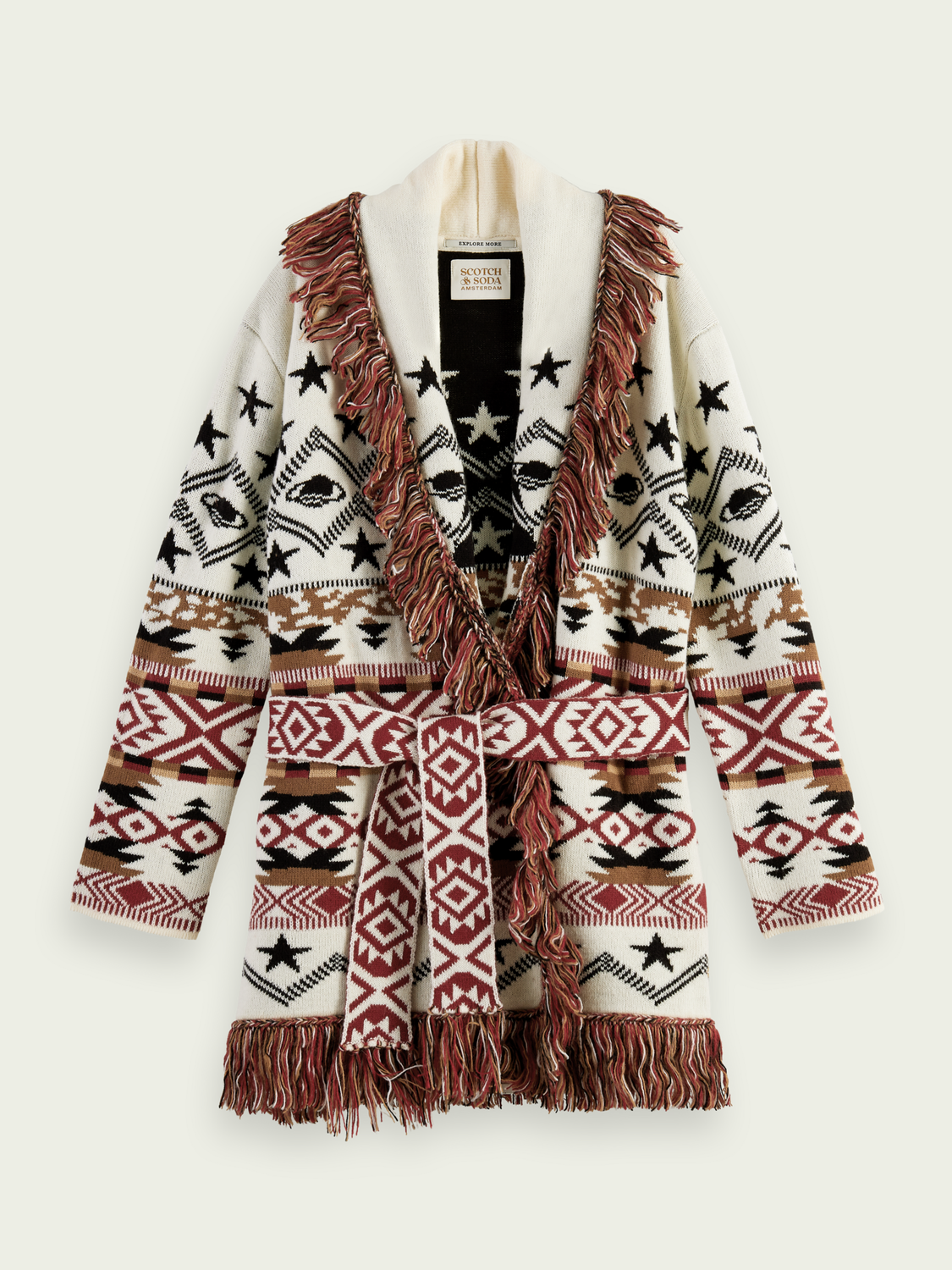 Cardigans rood Scotch & Soda main image 1