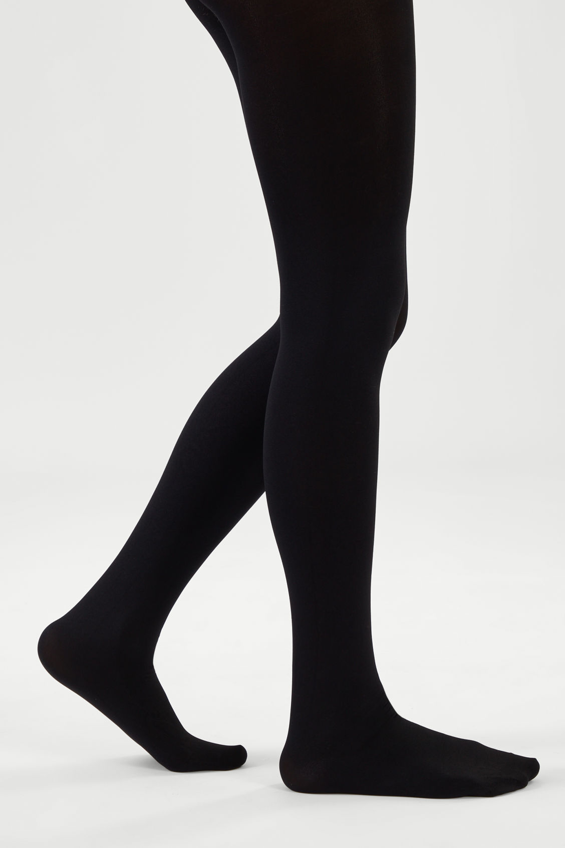 COS Sheertex Semi-Opaque Tights in BLACK | endource