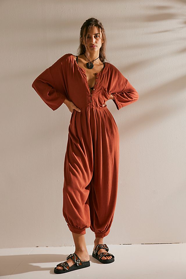 Free People Long Sleeve Jumpsuit New Free People Ladies Jumpsuit