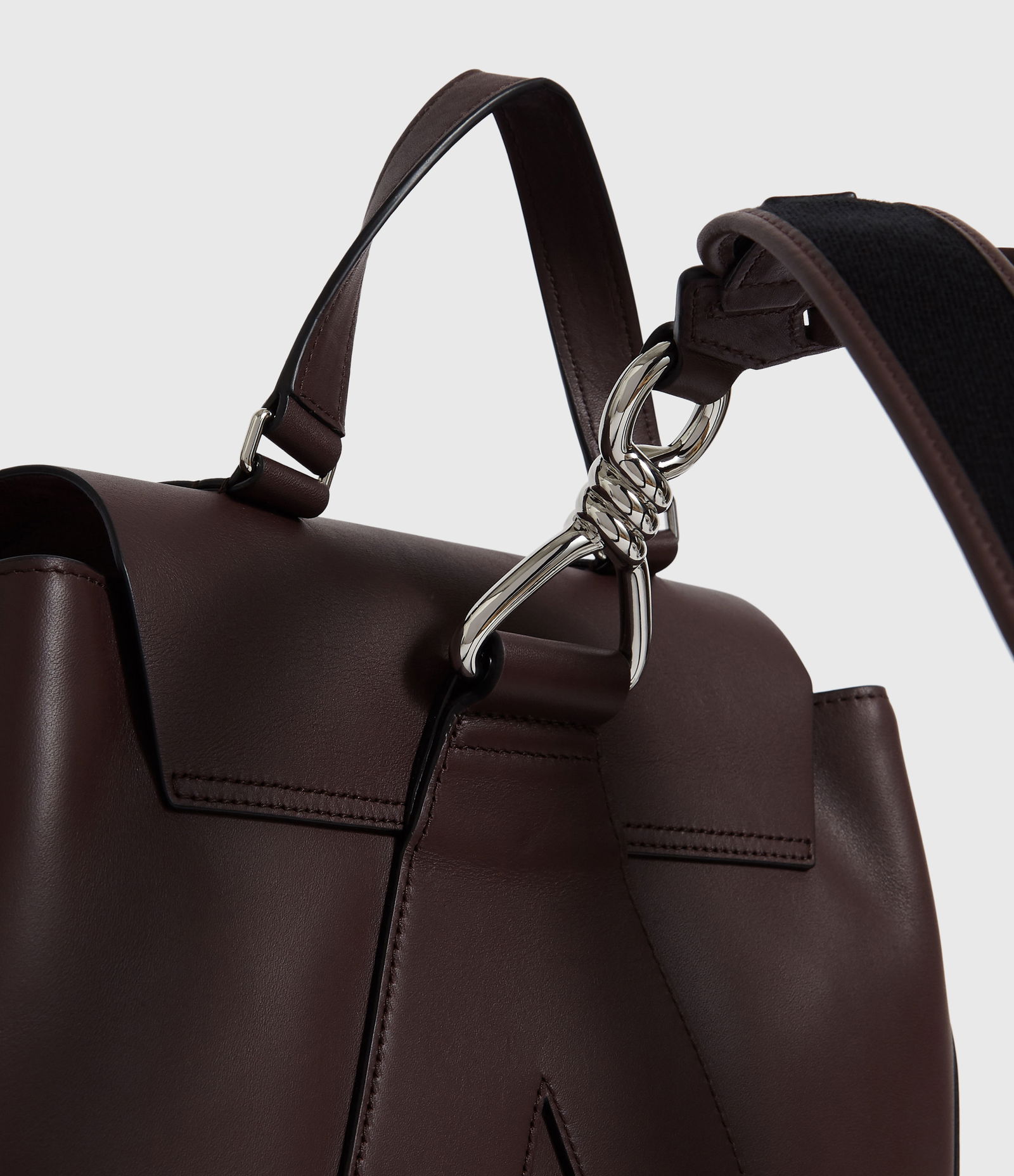 allsaints darcy leather backpack Old Trend Rock Valley Backpack, Burgundy, Crafted from high AllSaints Darcy Black Leather Backpack