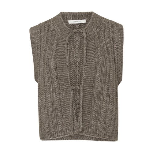 LEMAIRE Sleeveless Knit Cardigan | Endource