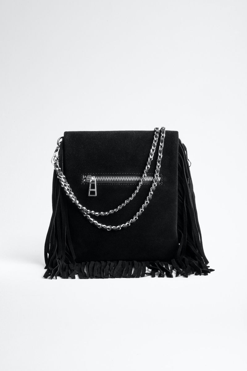 Zadig & Voltaire Sunny Medium Suede Fringe Bag