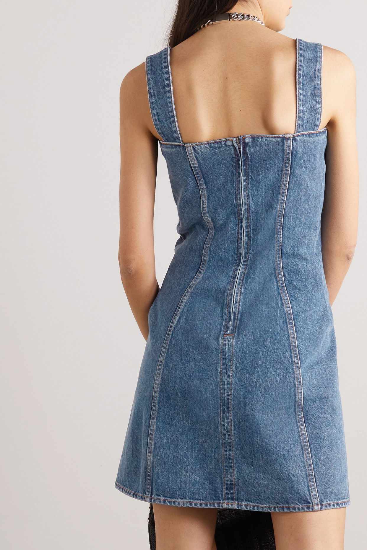 STELLA MCCARTNEY Denim Mini Dress | endource