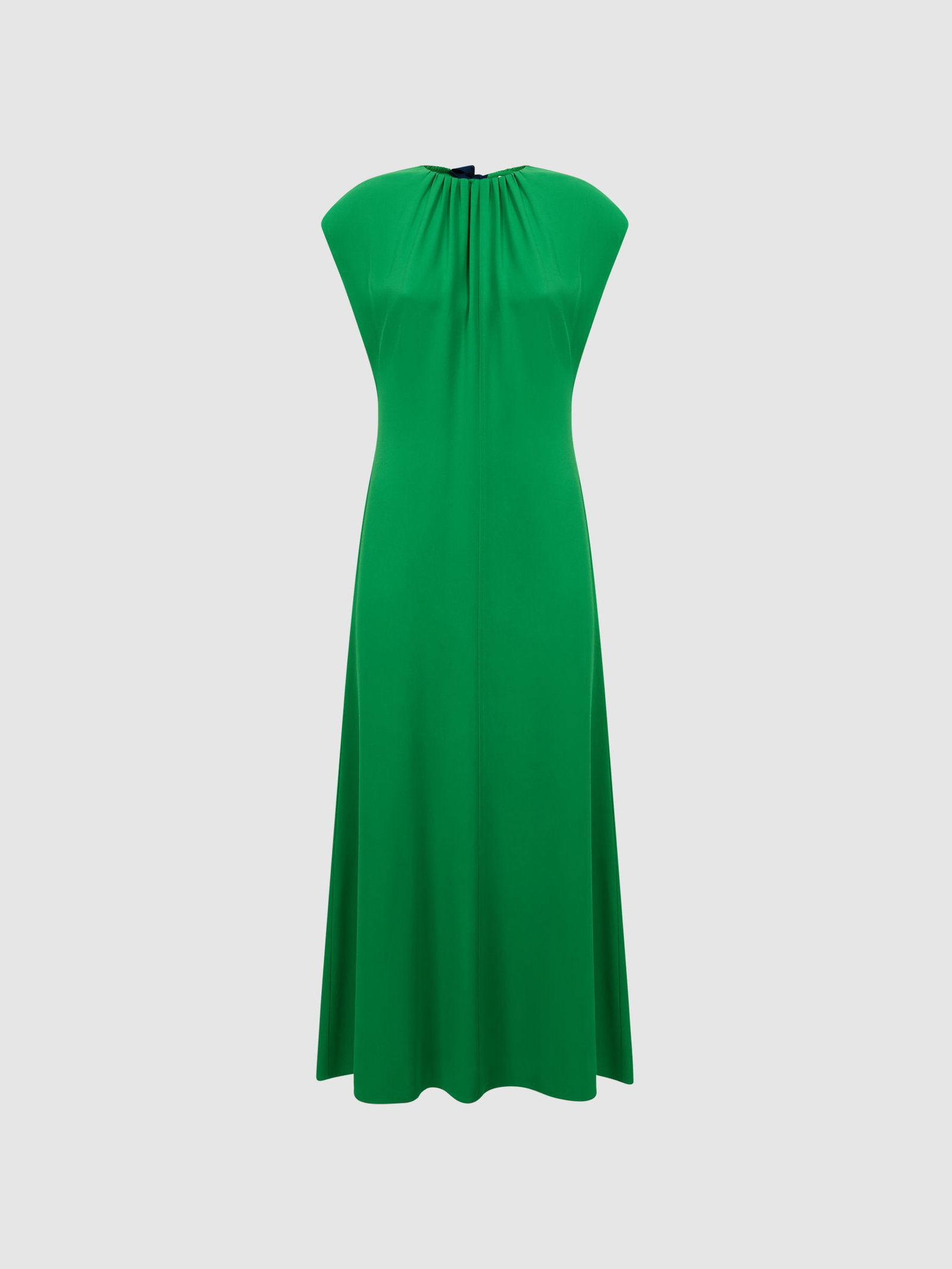 FLORERE Tie Neck Midi Dress | endource FLORERE Tie Neck Midi Dress | endource