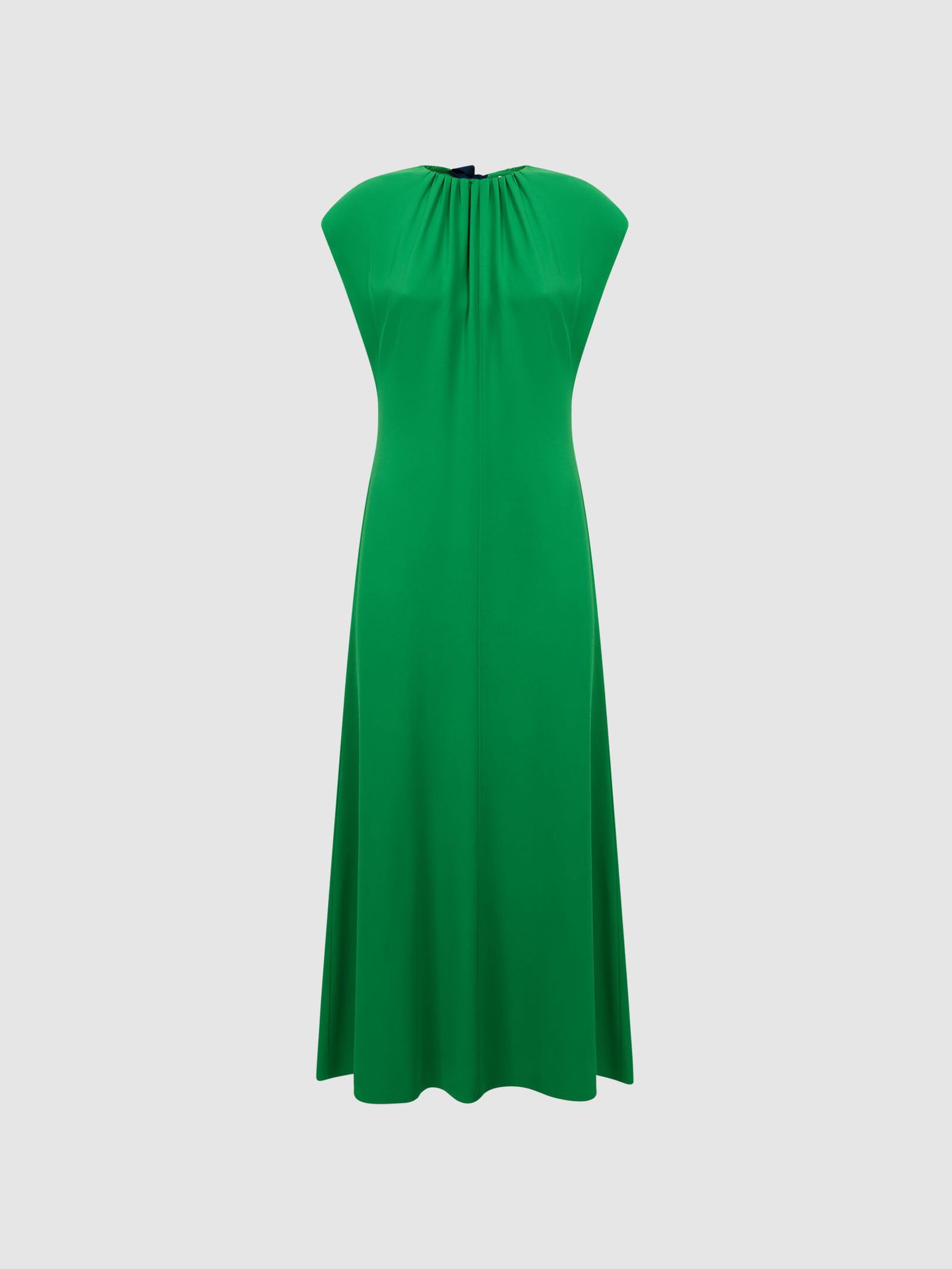 green emerald velvet dress The Flora Dress main image 0