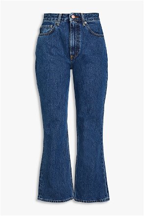 FRAME Le Crop high-rise kick-flare jeans