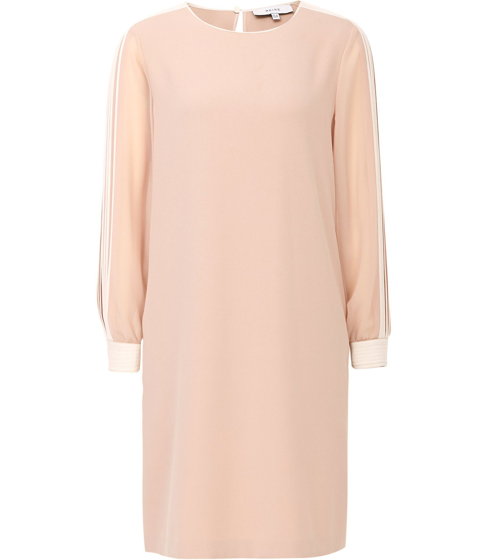 REISS Amerie Pleat Sleeve Shift Dress | endource