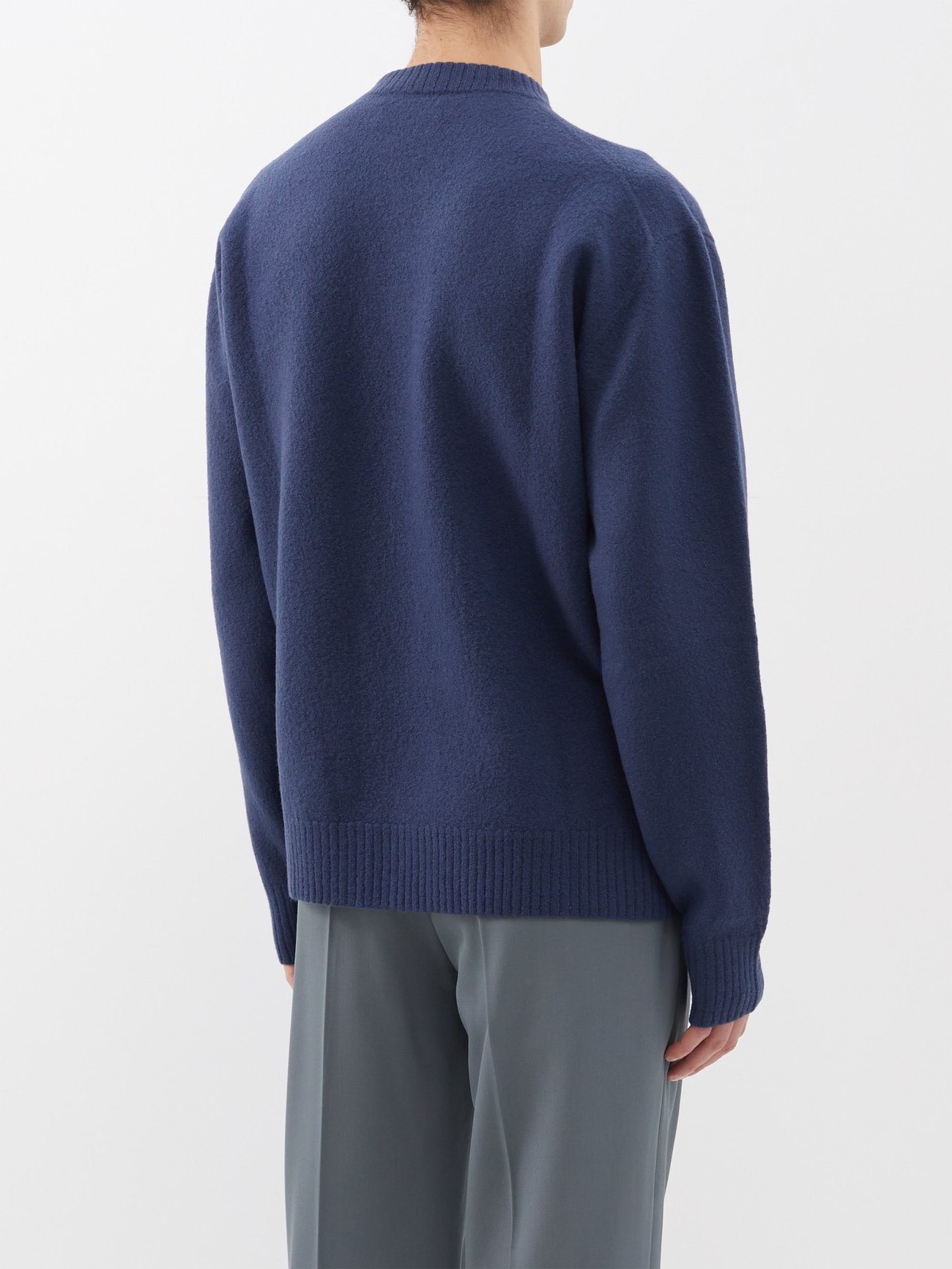 JIL SANDER Boiled Wool Sweater | endource