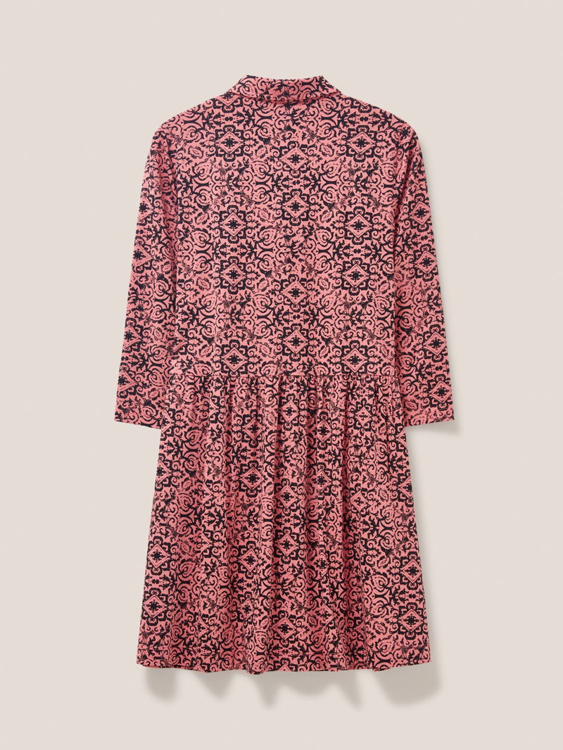 free people everly shirt dress Free People Everly Shirtdress In Pink