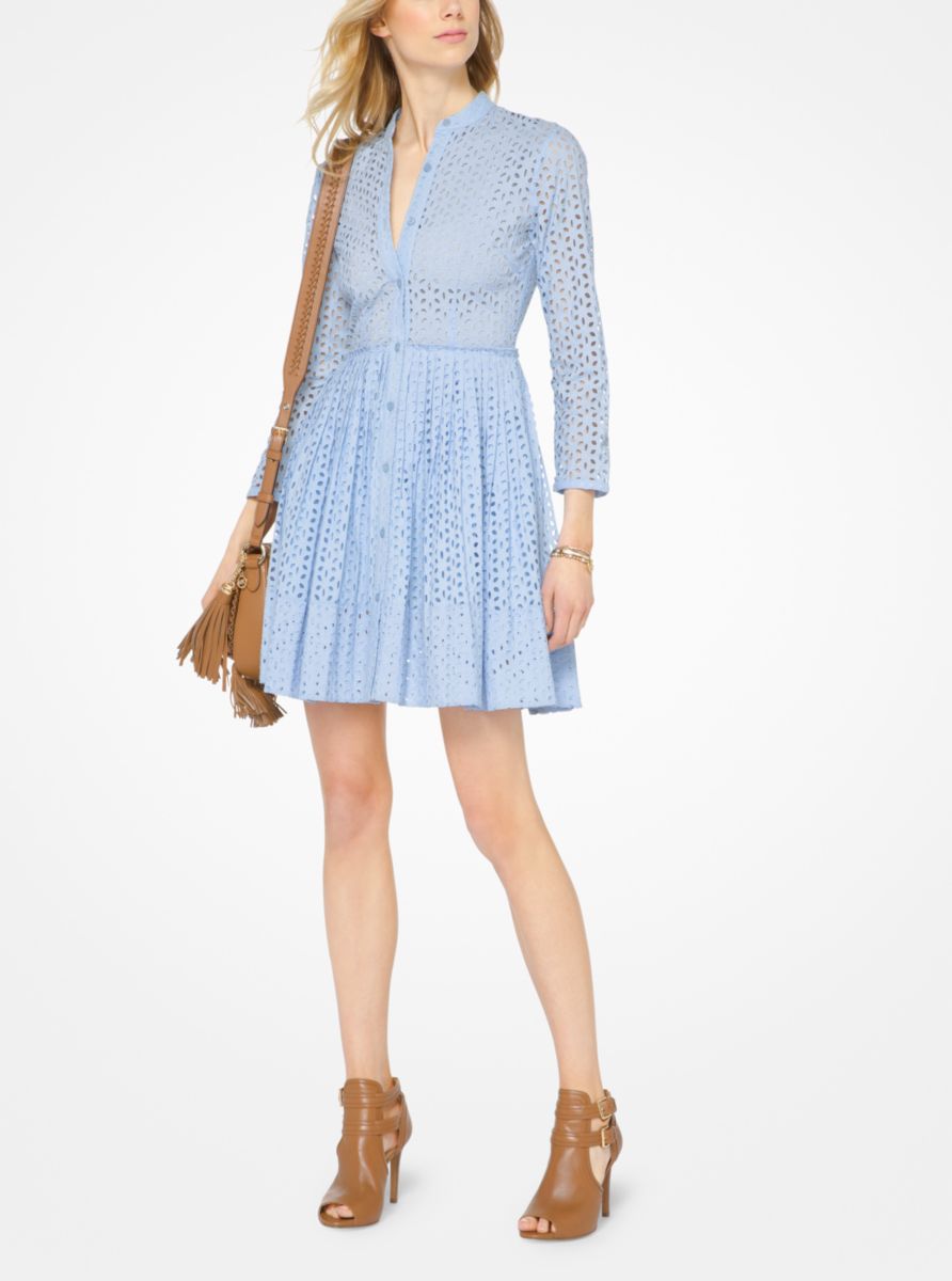 Michael Kors Eyelet Shirt Dress endource