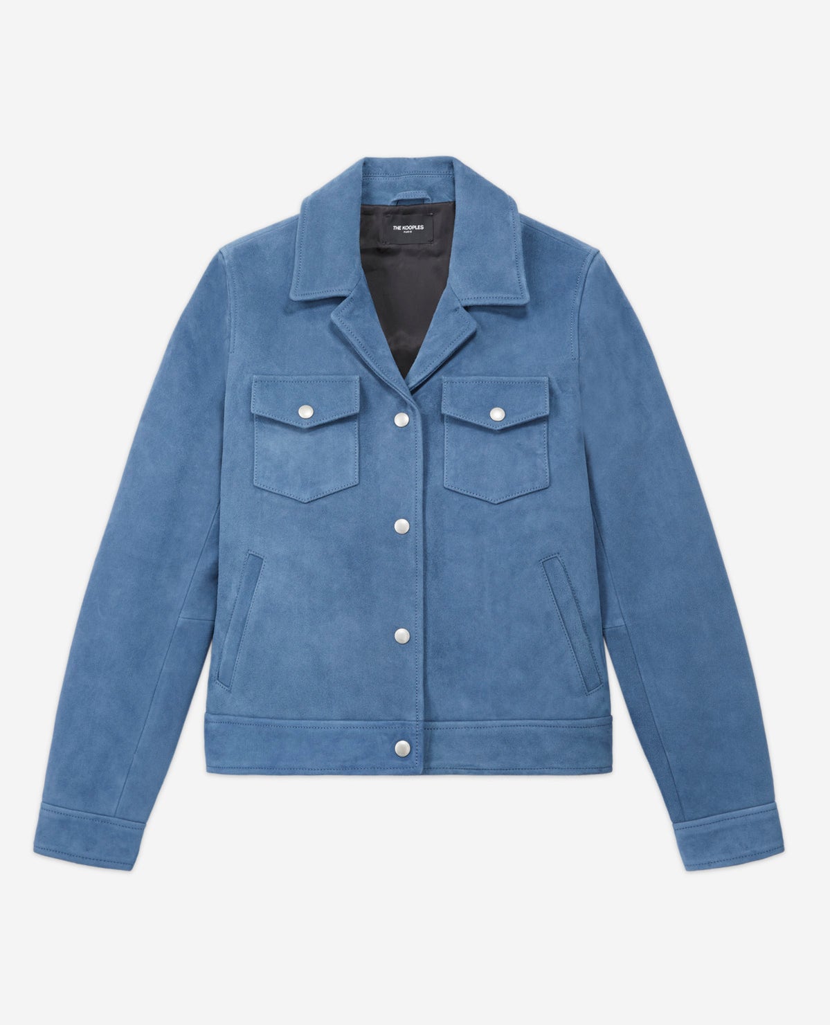 THE KOOPLES Suede Leather Jacket endource