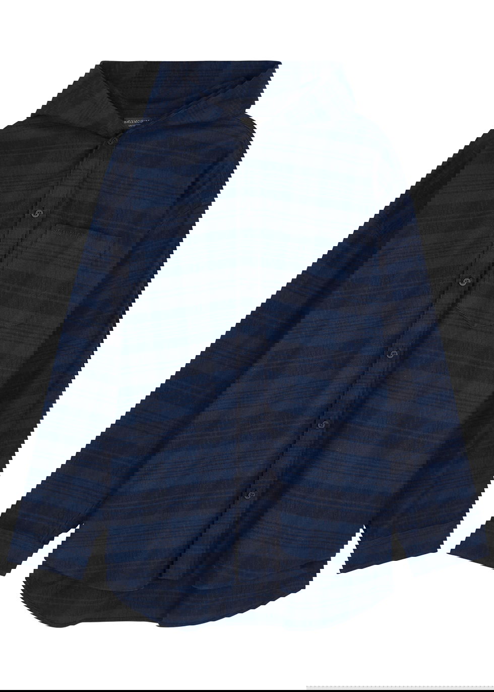 balenciaga flannel jacket