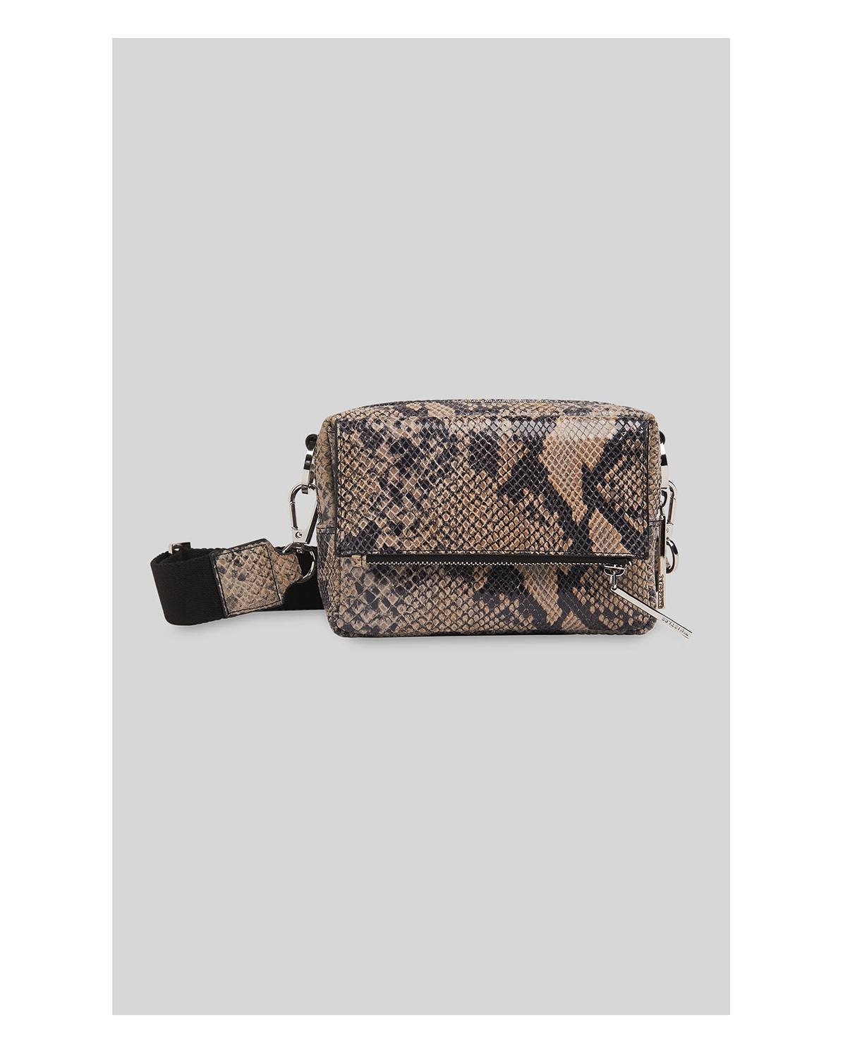 Bibi Leopard Print Leather Crossbody Bag, Whistles