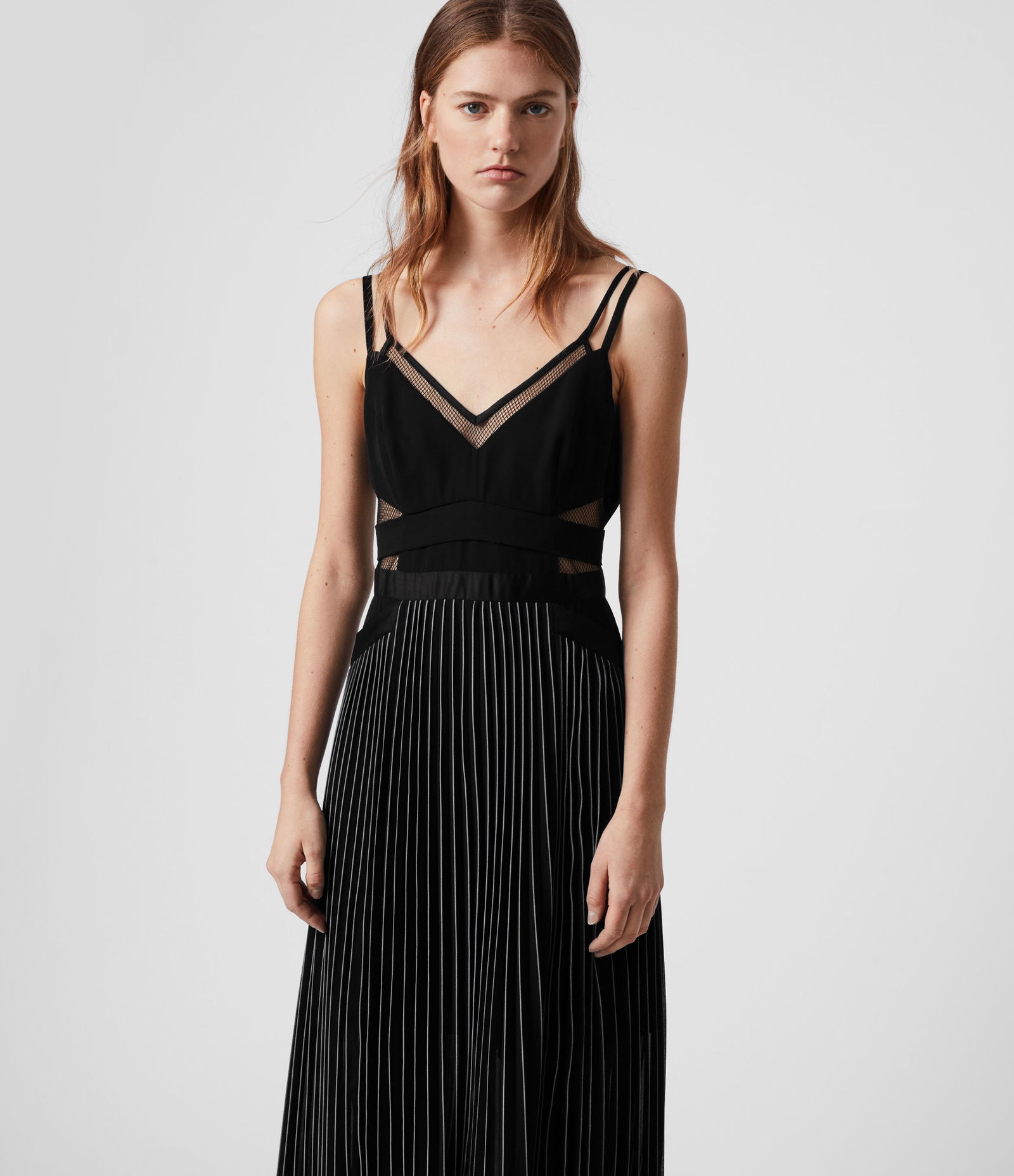 ALLSAINTS Cora Pleat Dress | endource