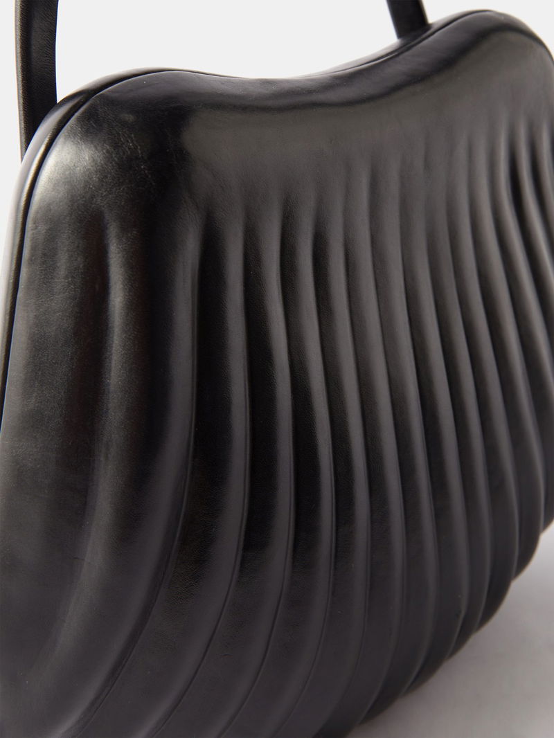 LEMAIRE Carlos Moulded-Leather Shoulder Bag endource