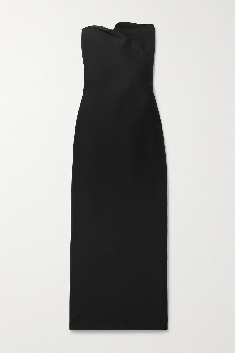 THE ROW Jery wool and silk-blend maxi dress