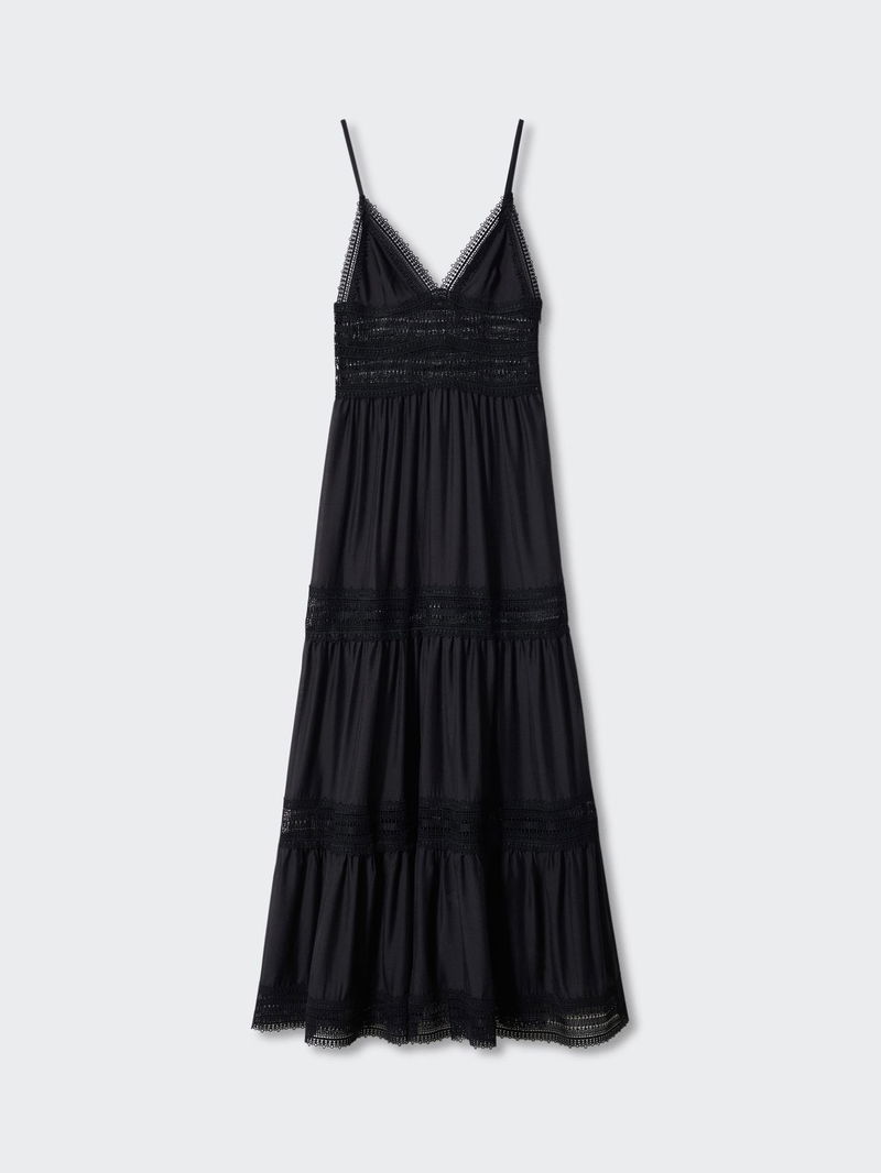 chinese dress ladies Anjelica Maxi Dress ~ Black Lace – Show Me Your Mumu main image 1