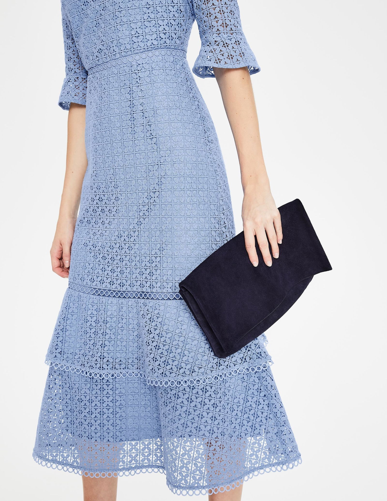 BODEN Lana Lace Midi Dress | endource