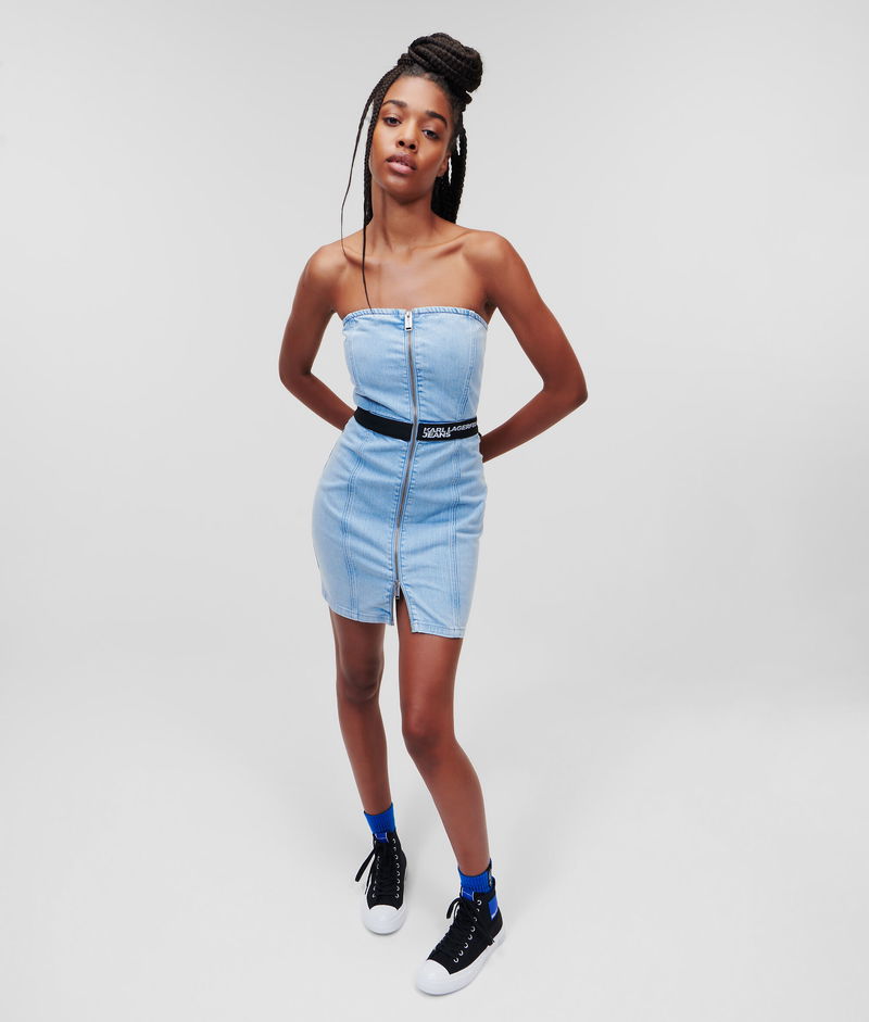 denim tube dress plus size SOLY HUX Women's Sleeveless Scoop Neck Mini Womens Denim Fashion India. Designed for curvy women Select Pant Waist Size:33W Christie Ferrari | Dr.