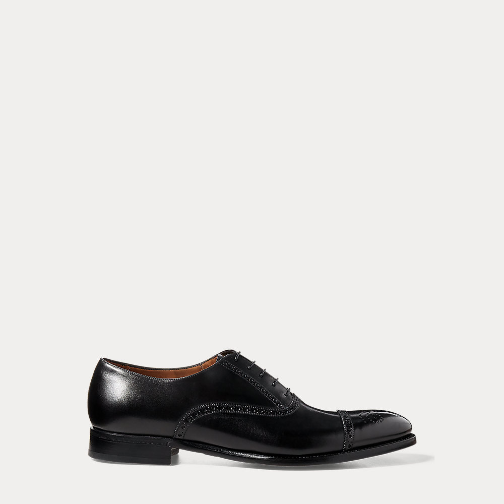 RALPH LAUREN PURPLE LABEL Denver Cap-Toe Shoe | endource