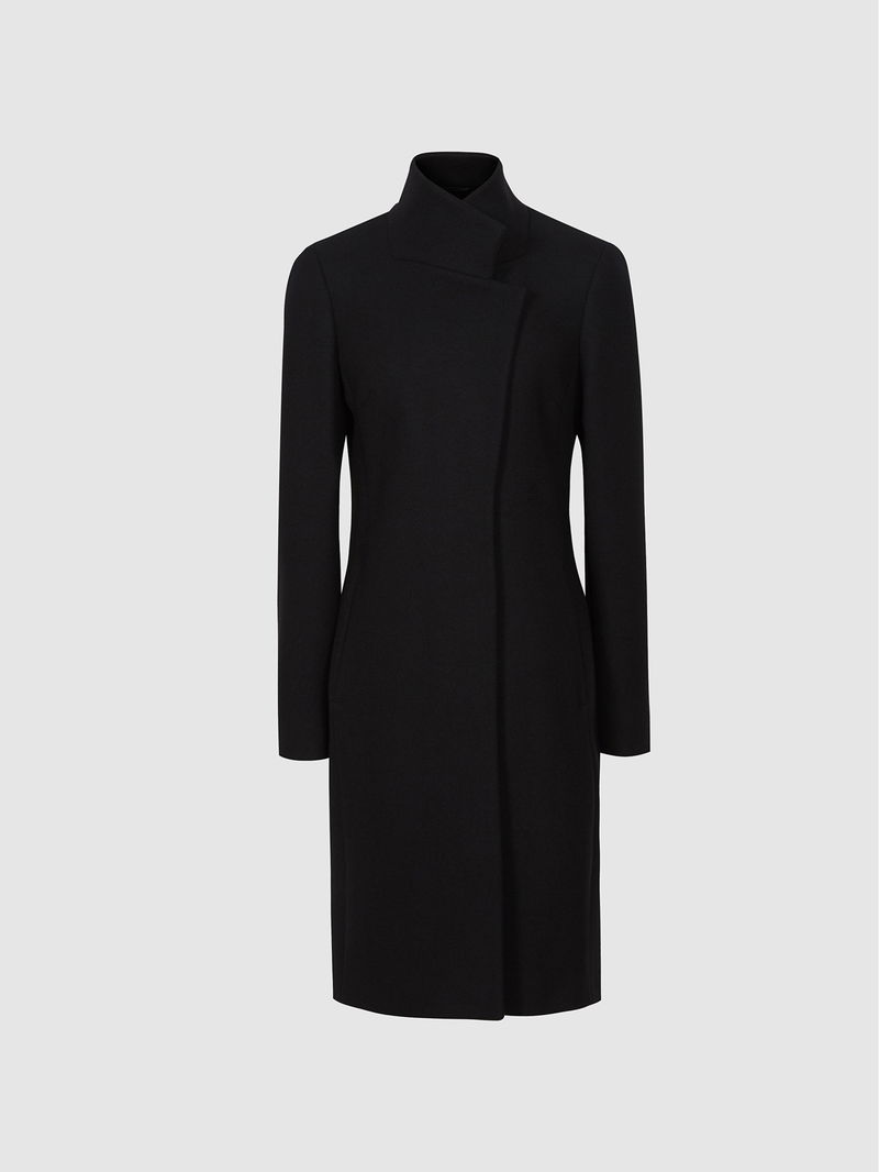 REISS Marcie Petite Wool Blend Coat endource